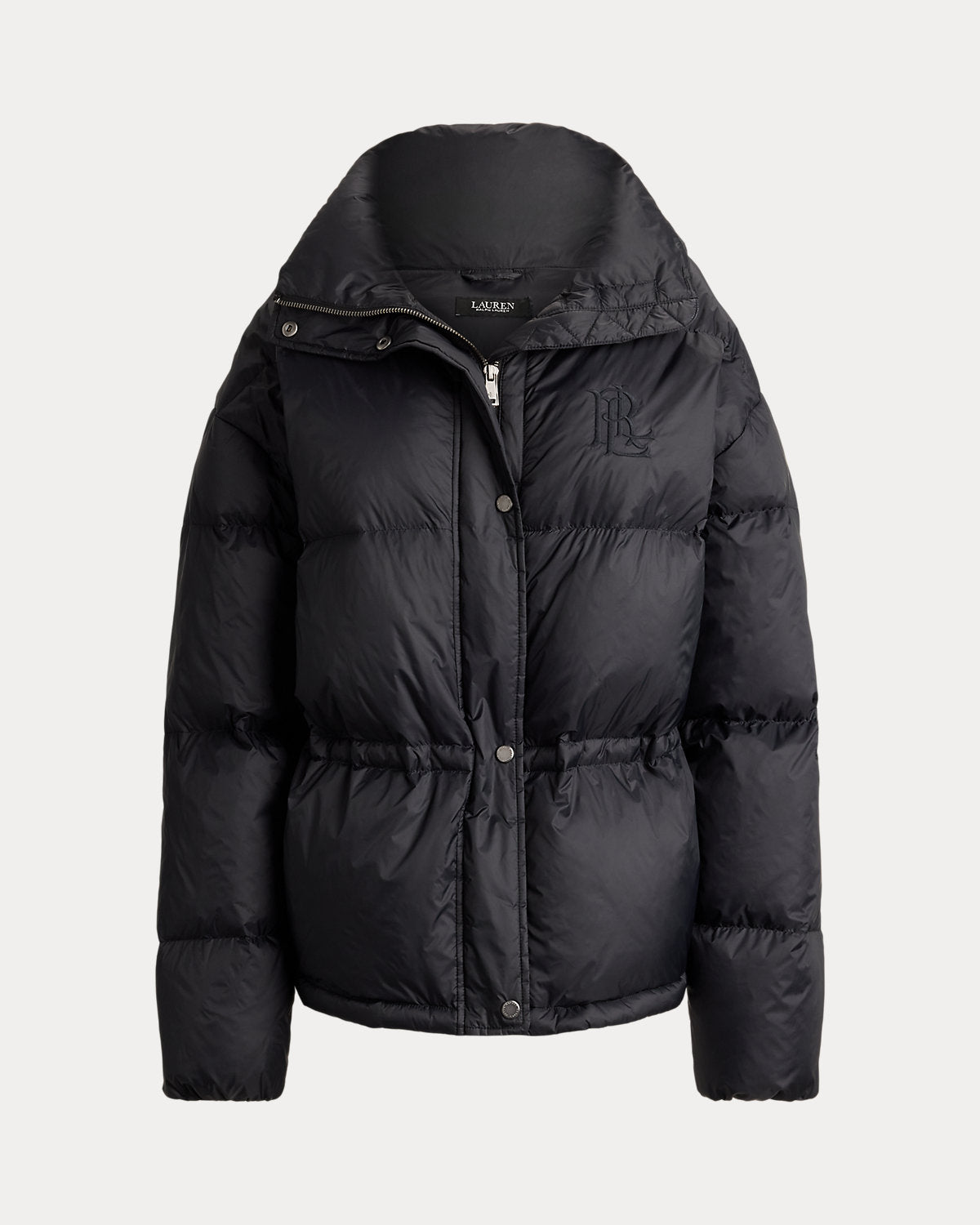 Quilted Funnelneck Down Coat