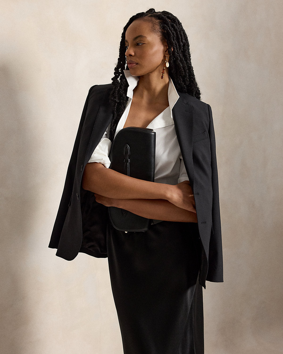Double-Faced Satin Skirt