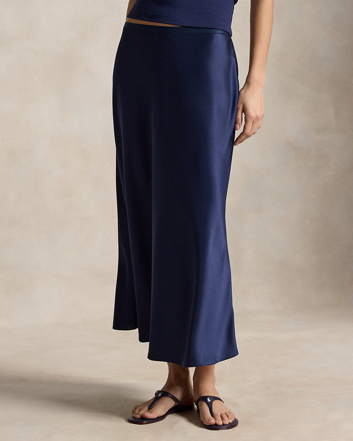 Double-Faced Satin Skirt