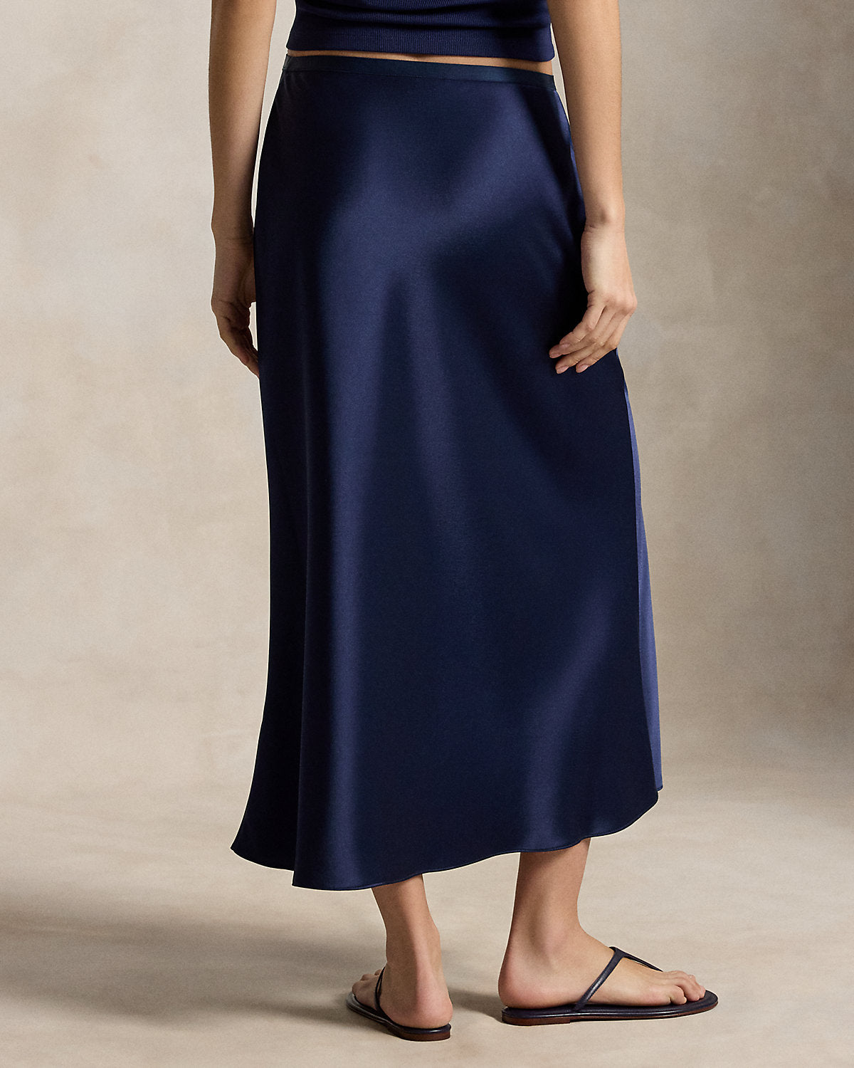 Double-Faced Satin Skirt