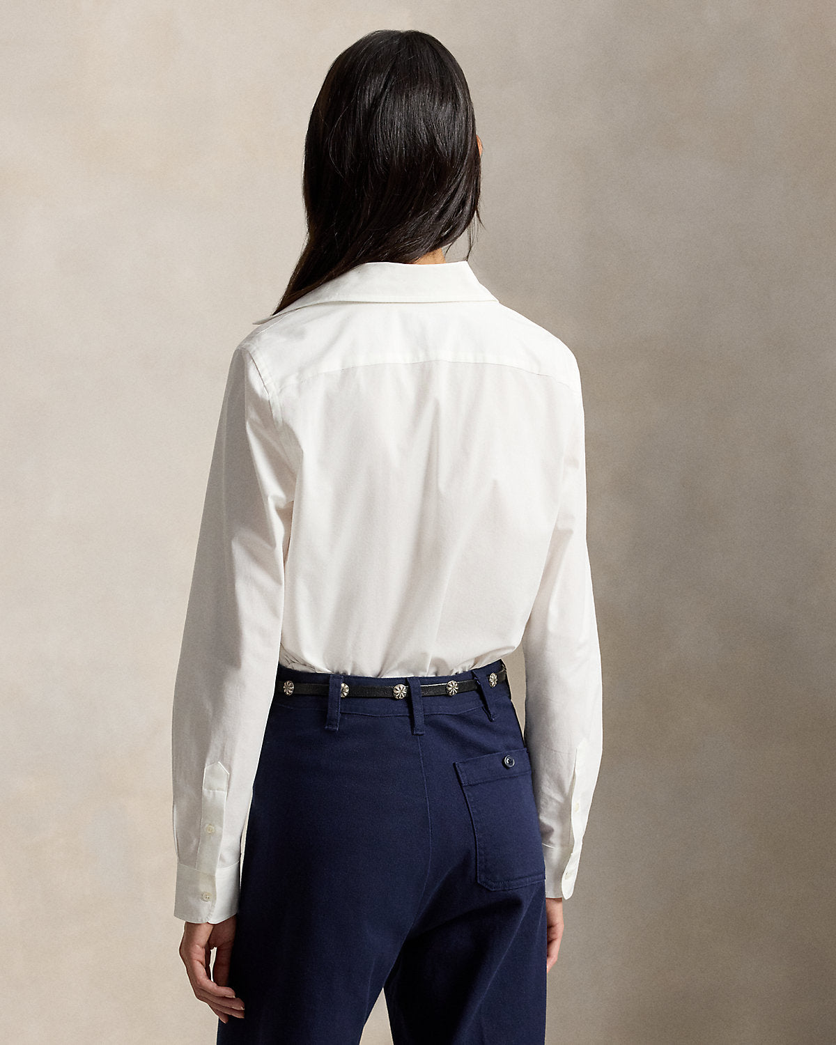 End-On-End Stretch Slim Fit Cotton Shirt