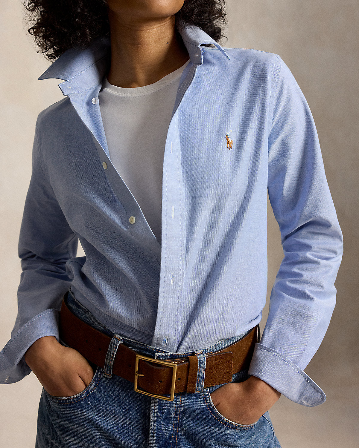 The Iconic Stretch Slim Fit Oxford Shirt