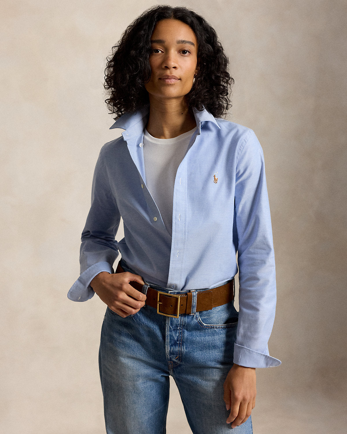 The Iconic Stretch Slim Fit Oxford Shirt