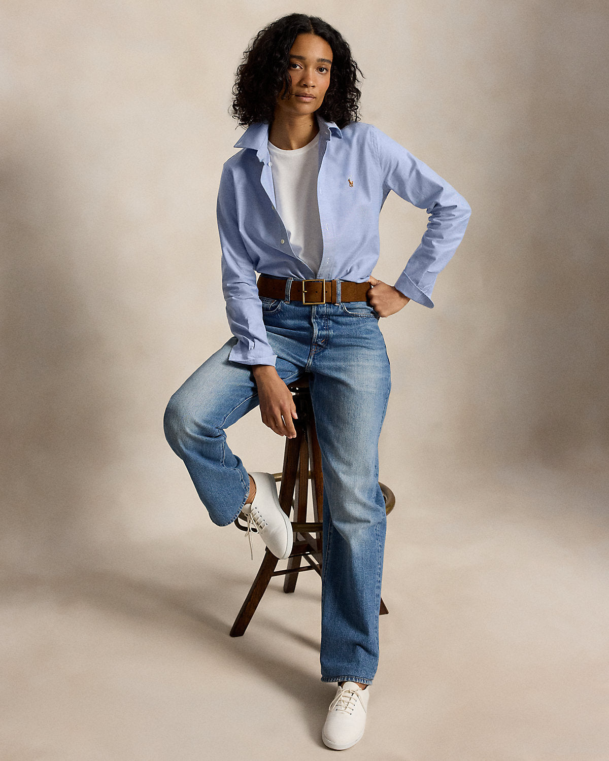 The Iconic Stretch Slim Fit Oxford Shirt