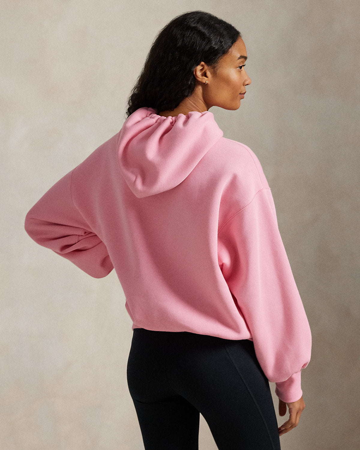 Pink Pony Logo Fleece Hoodie