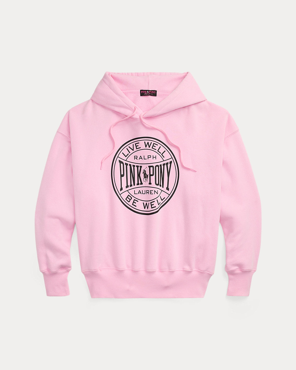 Pink Pony Logo Fleece Hoodie