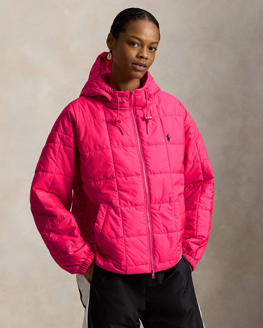 Pink Pony Insulated Hooded Jacket
