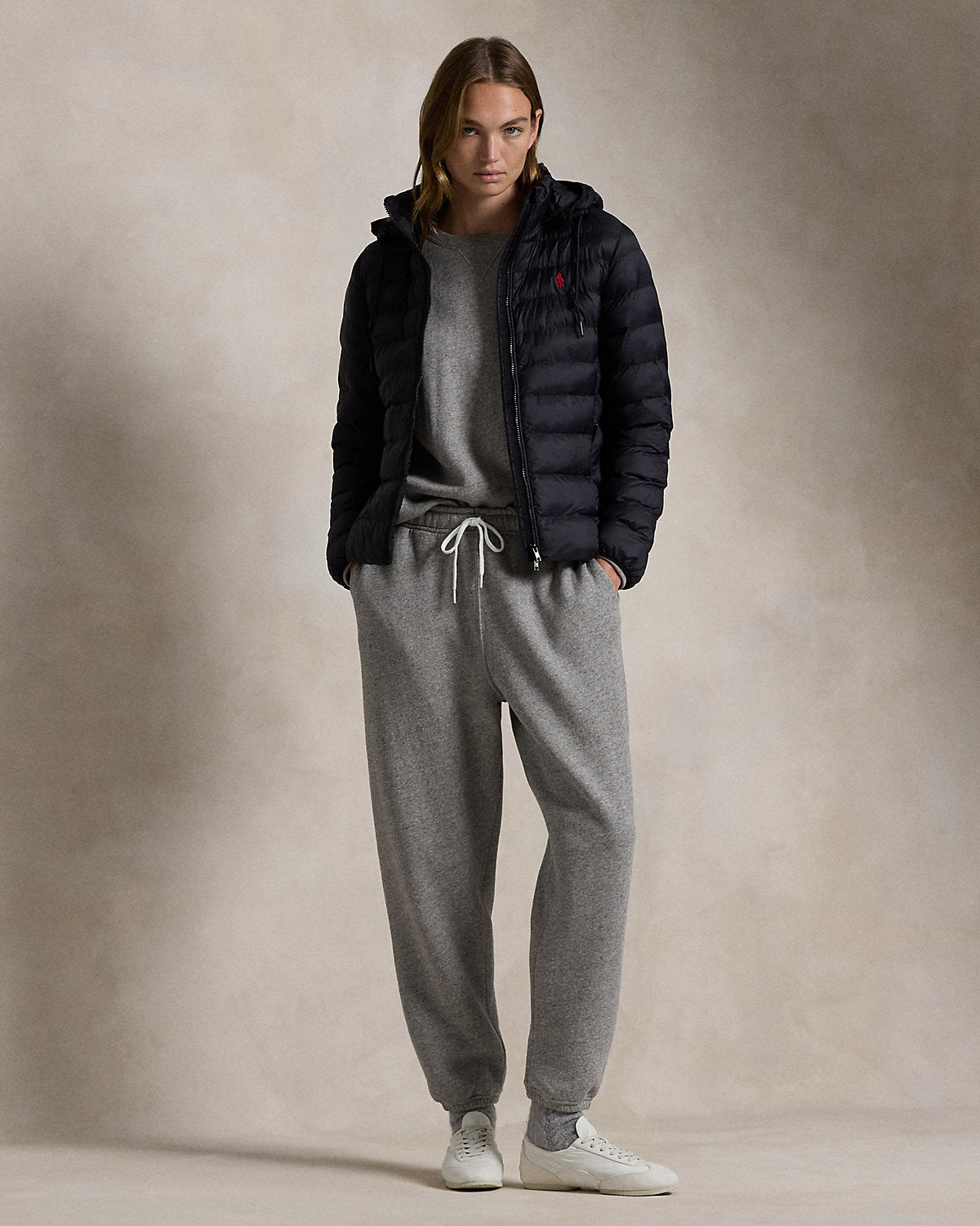 Water-Resistant Packable Hooded Jacket
