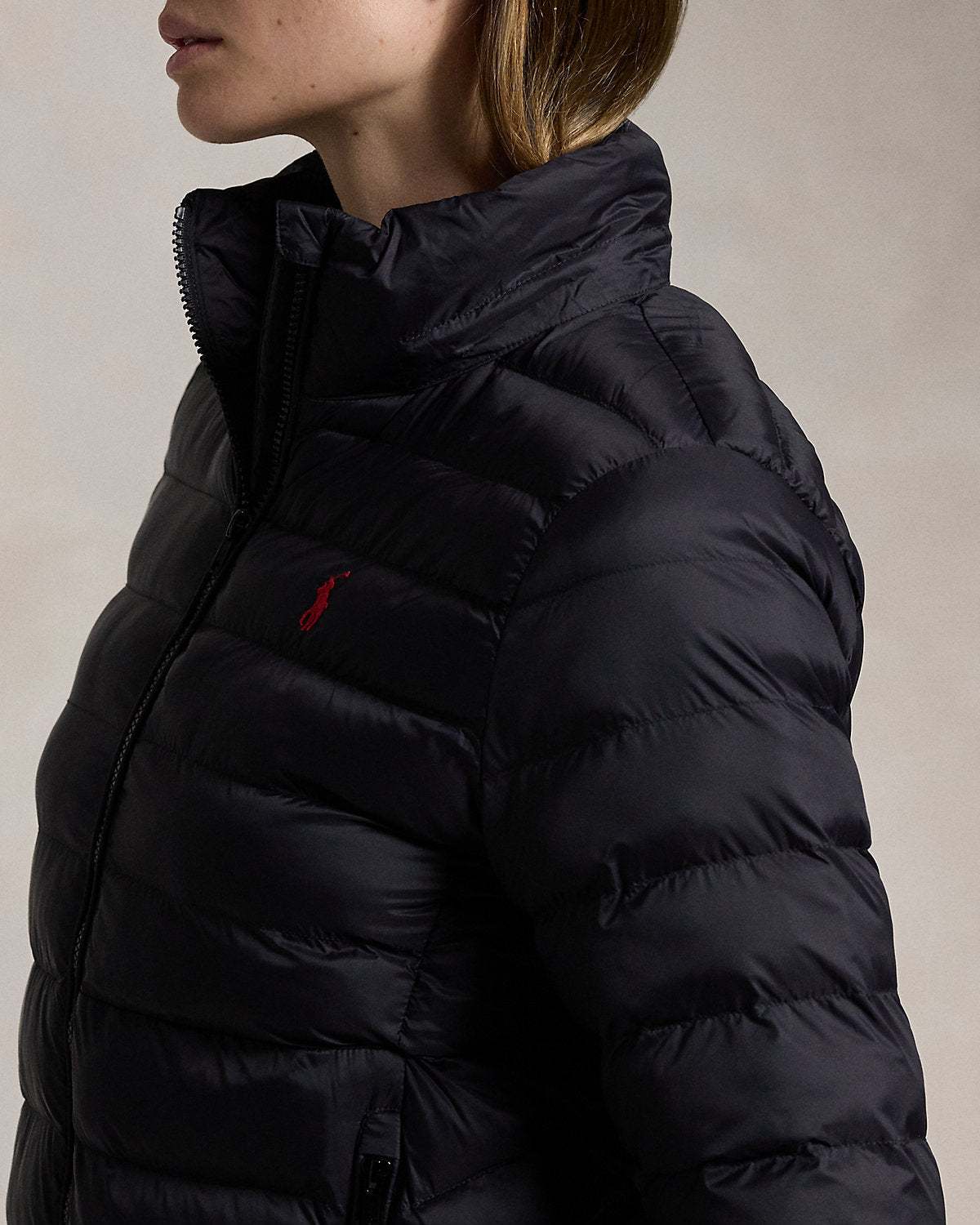Water-Resistant Packable Hooded Jacket