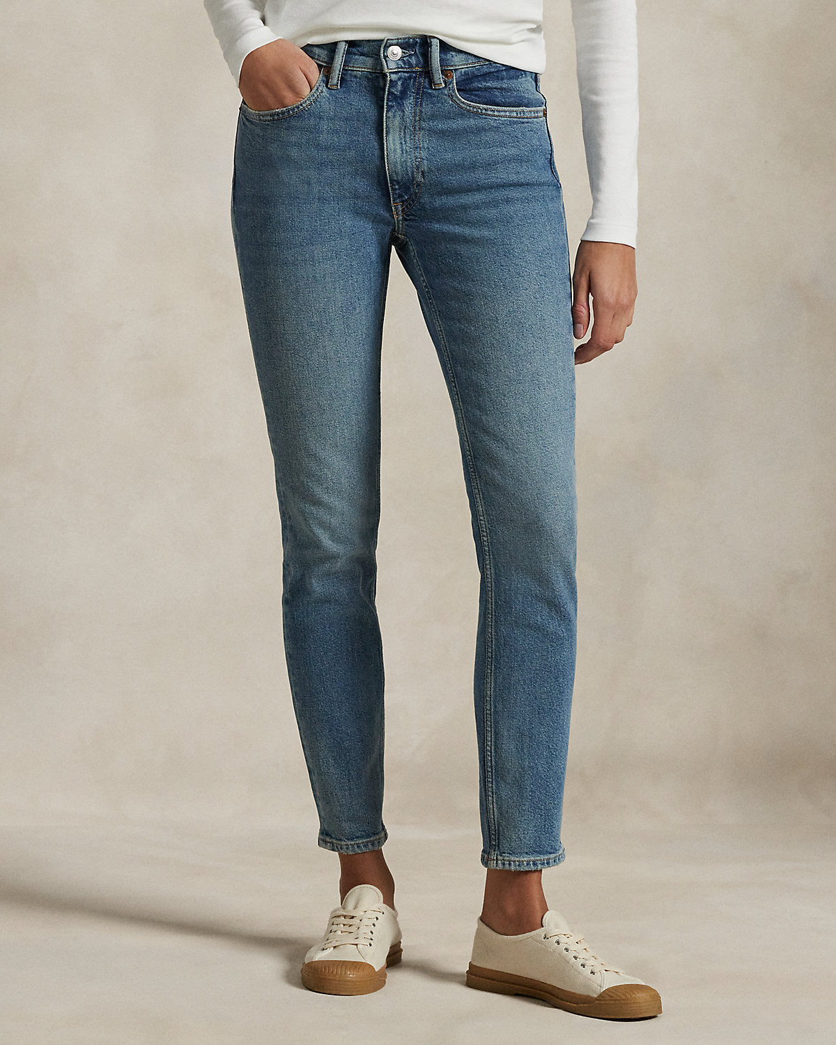 Mid-Rise Super-Slim Jean