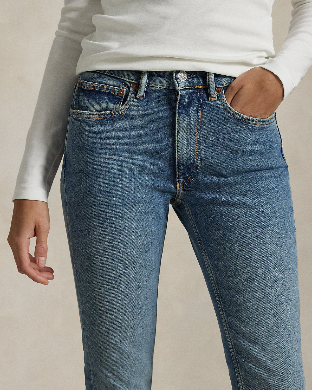 Mid-Rise Super-Slim Jean