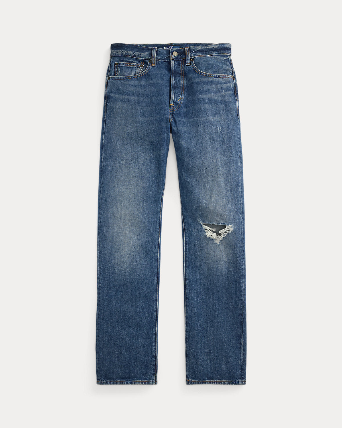 High-Rise Relaxed Straight Jean