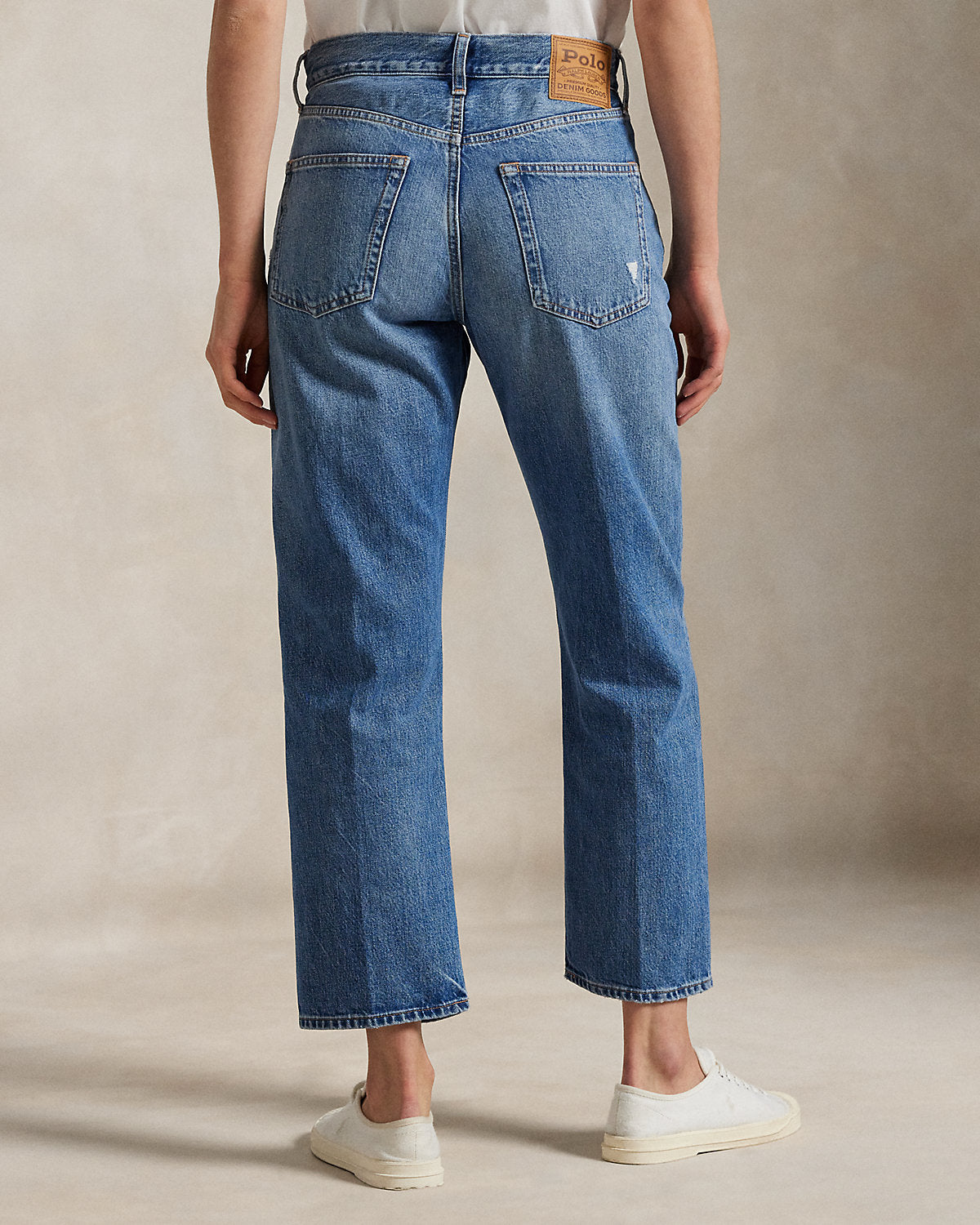 Relaxed Straight Crop Jean