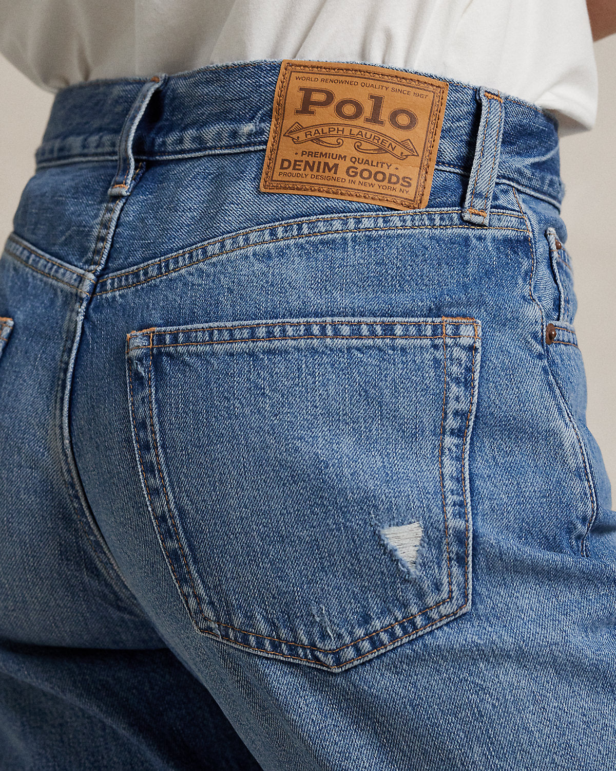 Relaxed Straight Crop Jean