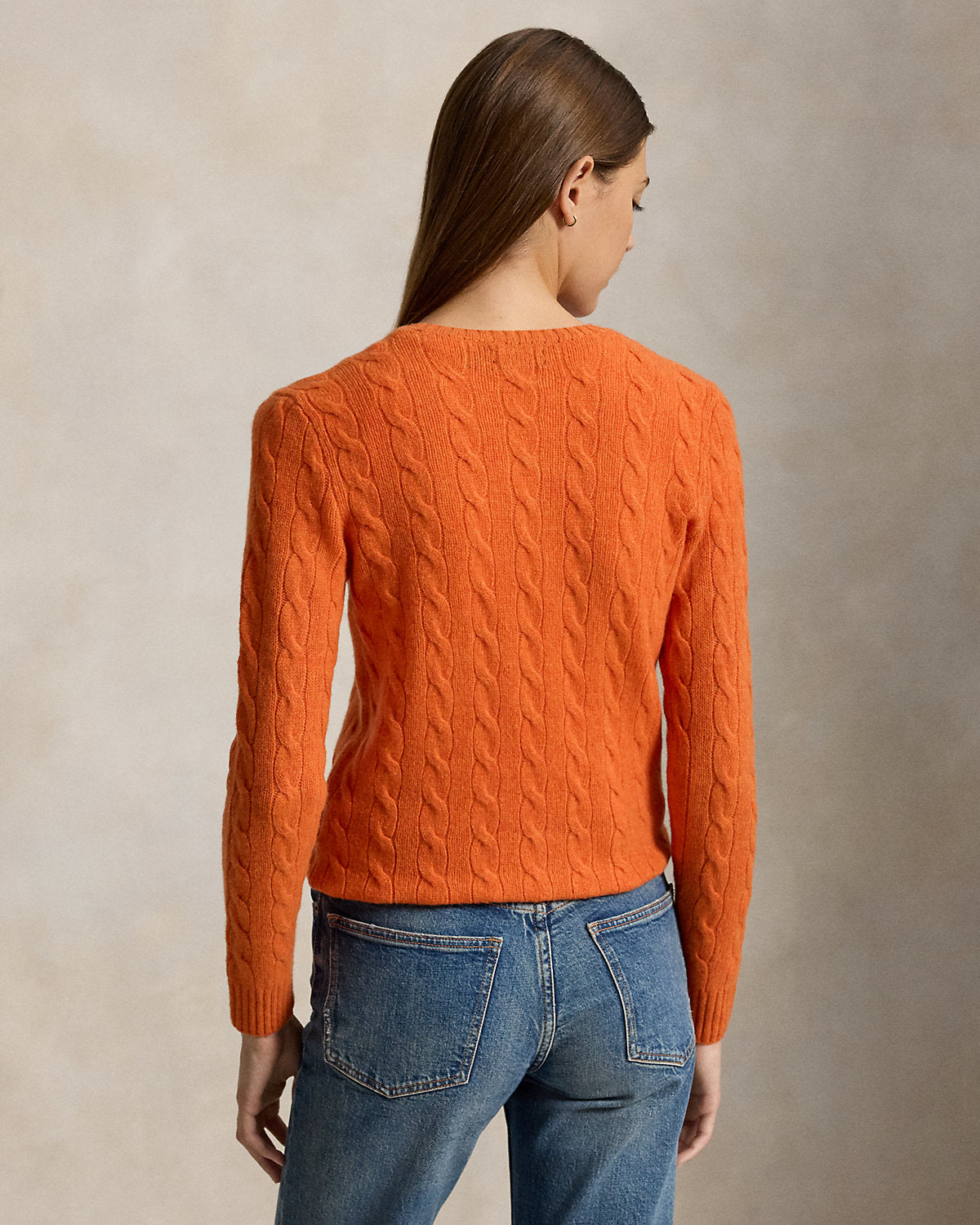 Women's Cable-Knit Wool-Cashmere Sweater