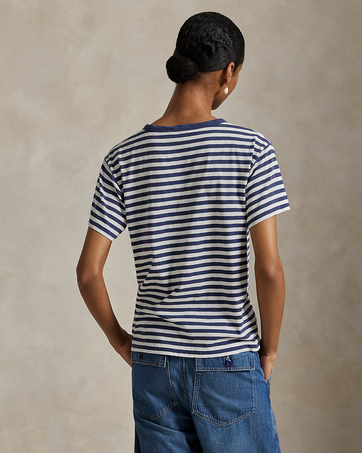 The Spelman College Striped Jersey Tee