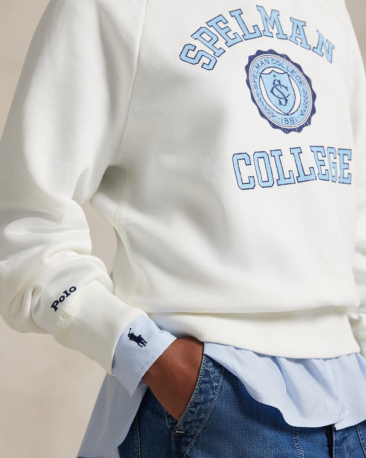 The Spelman College Fleece Crewneck
