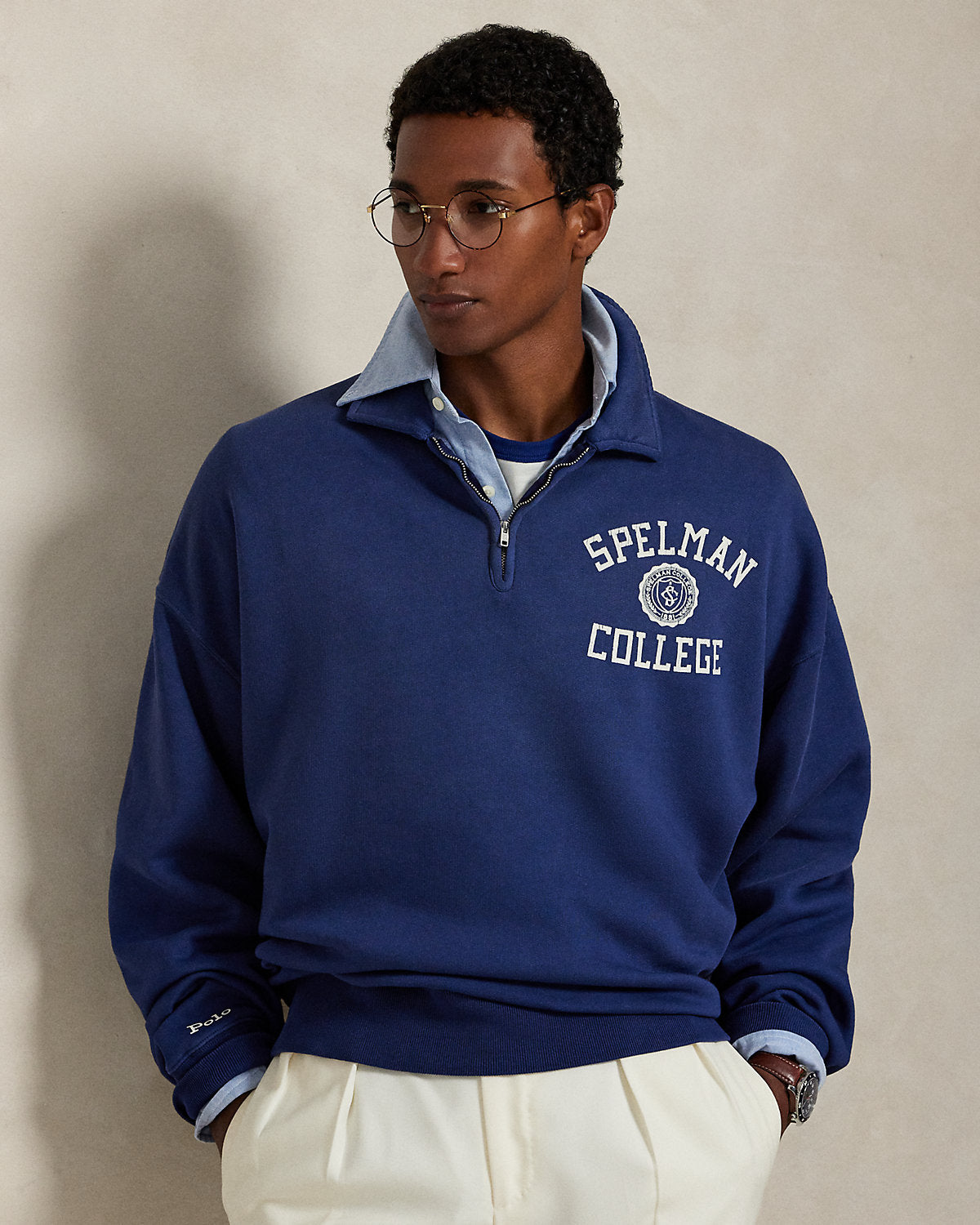 The Spelman College Fleece Quarter-Zip