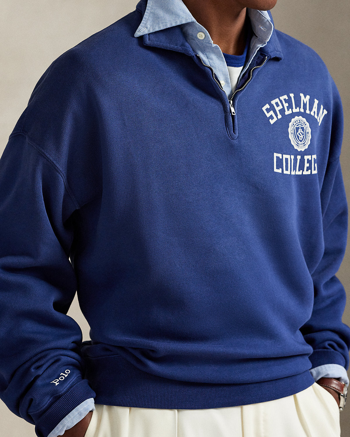 The Spelman College Fleece Quarter-Zip