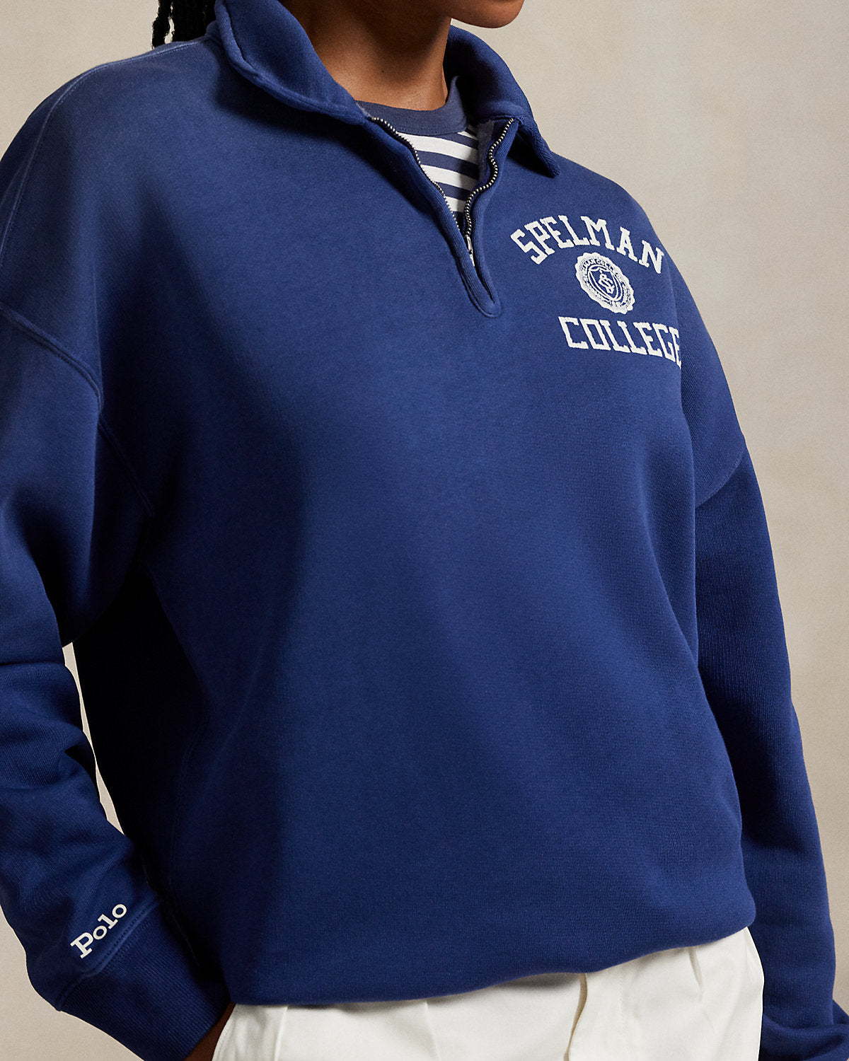 The Spelman College Fleece Quarter-Zip