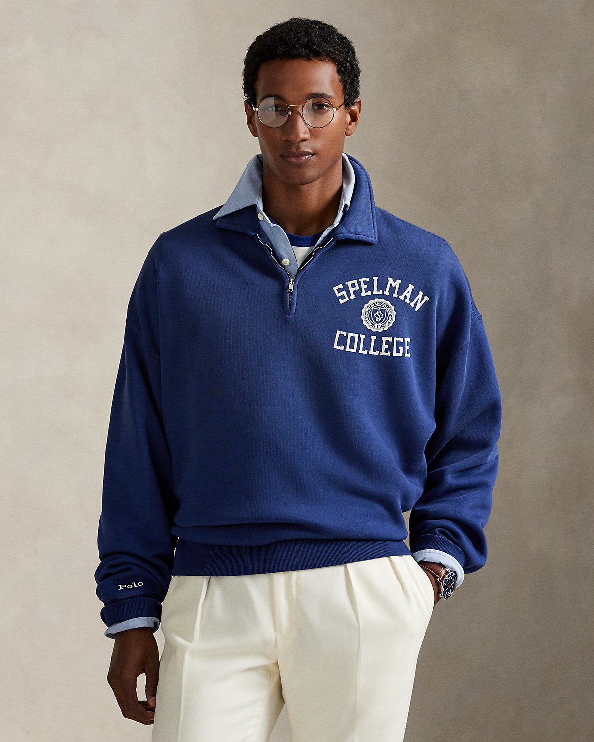 The Spelman College Fleece Quarter-Zip