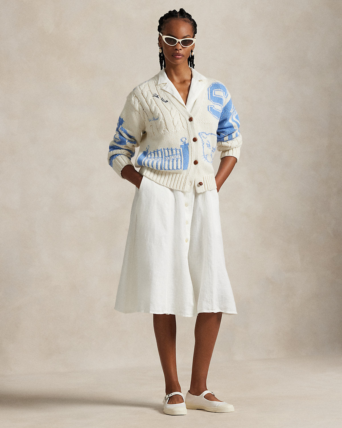 The Spelman College Patchwork Cardigan