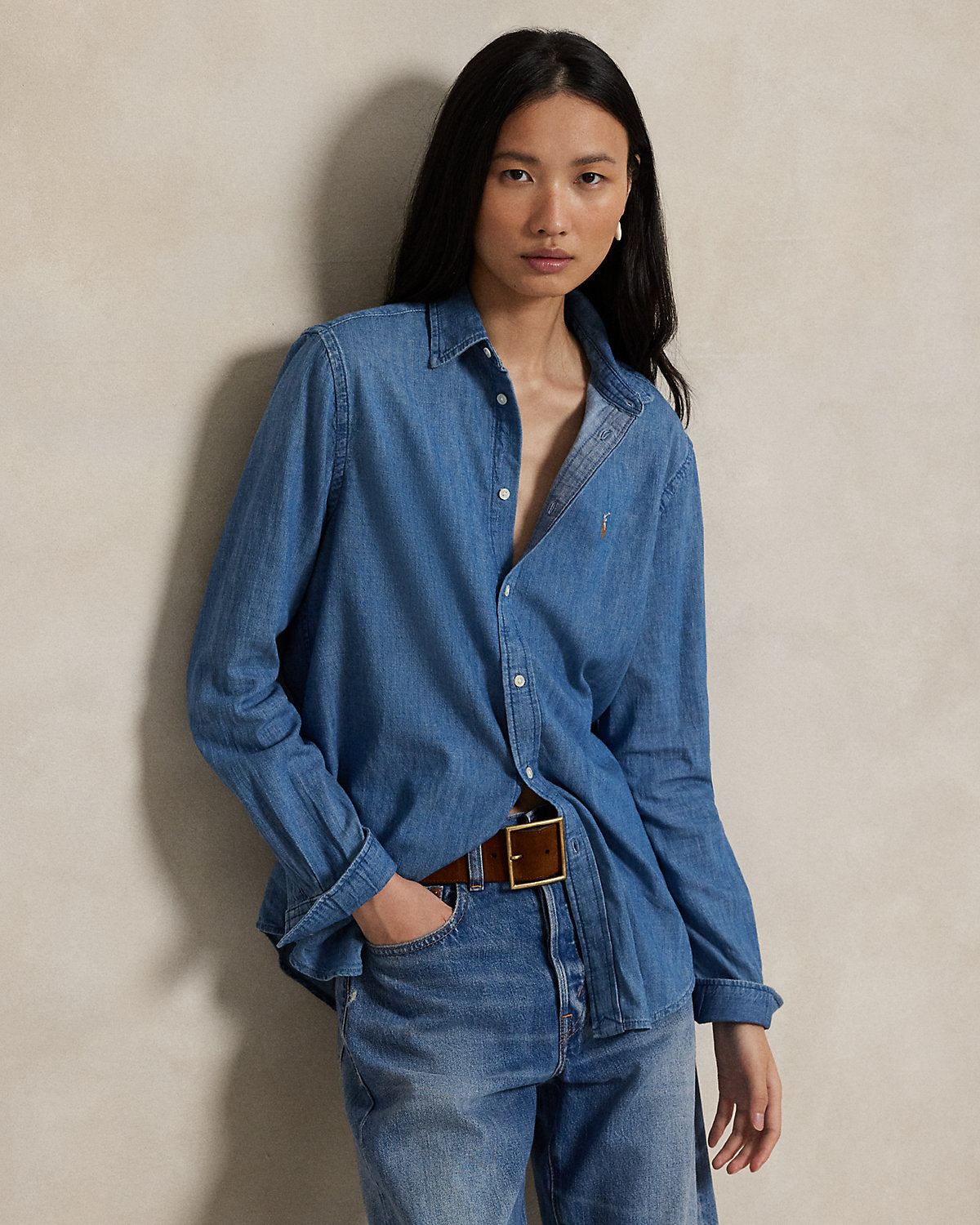 Classic Fit Denim Shirt