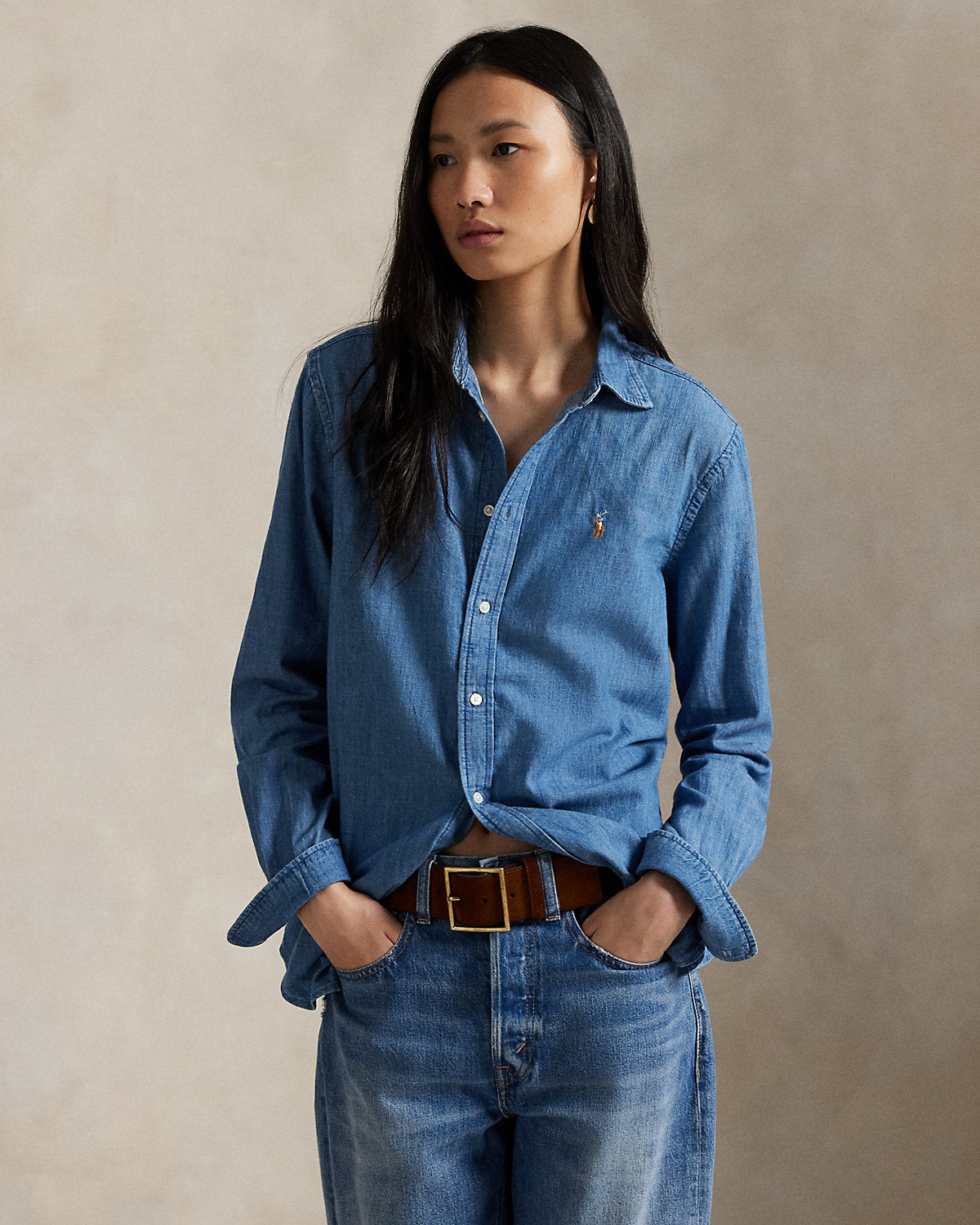 Classic Fit Denim Shirt