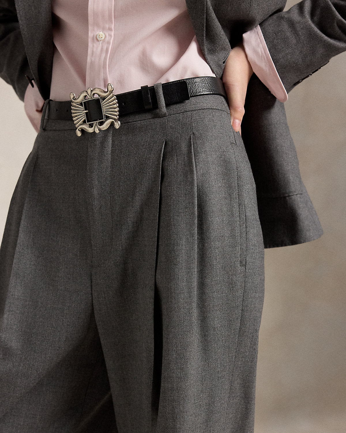 Bacall Doeskin Wool Pant