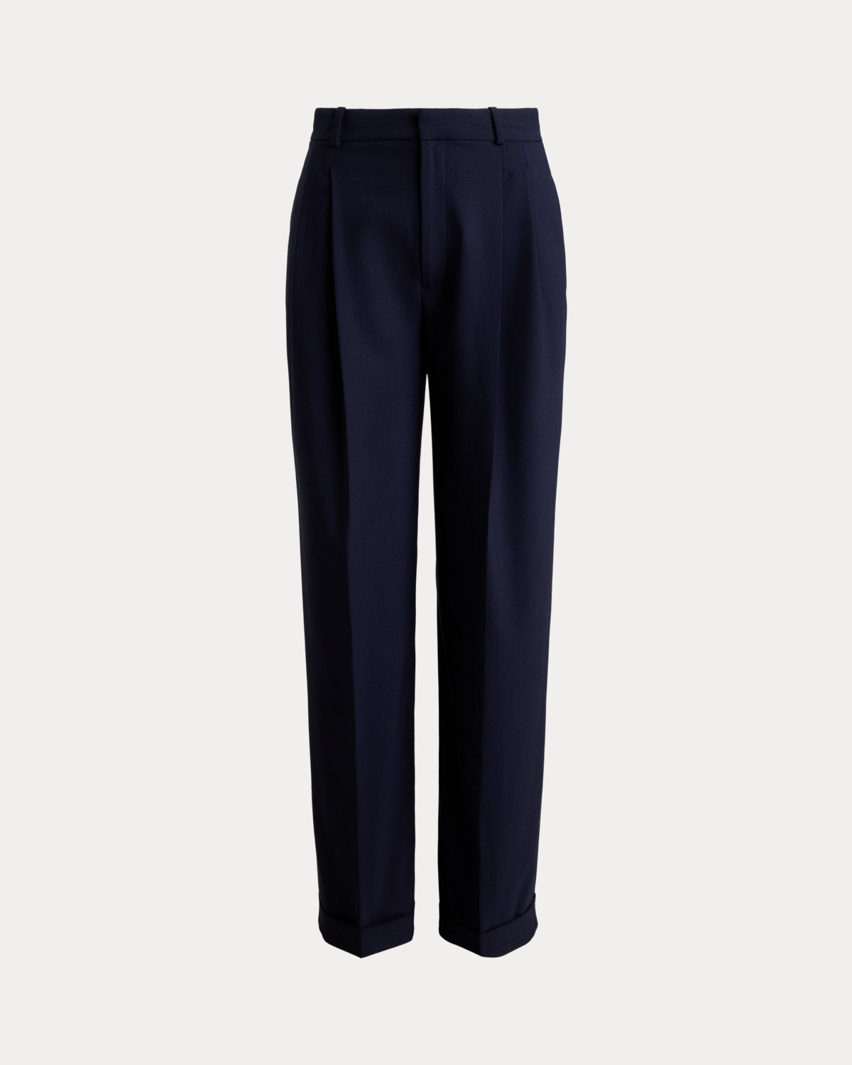 Bacall Wool-Blend Faille Pant