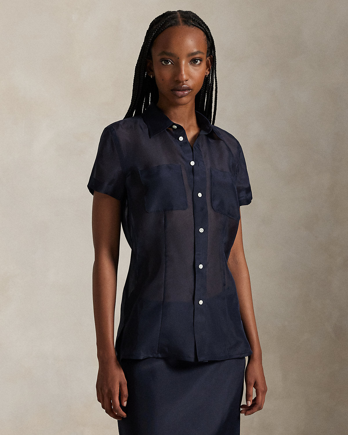Silk Organza Shirt