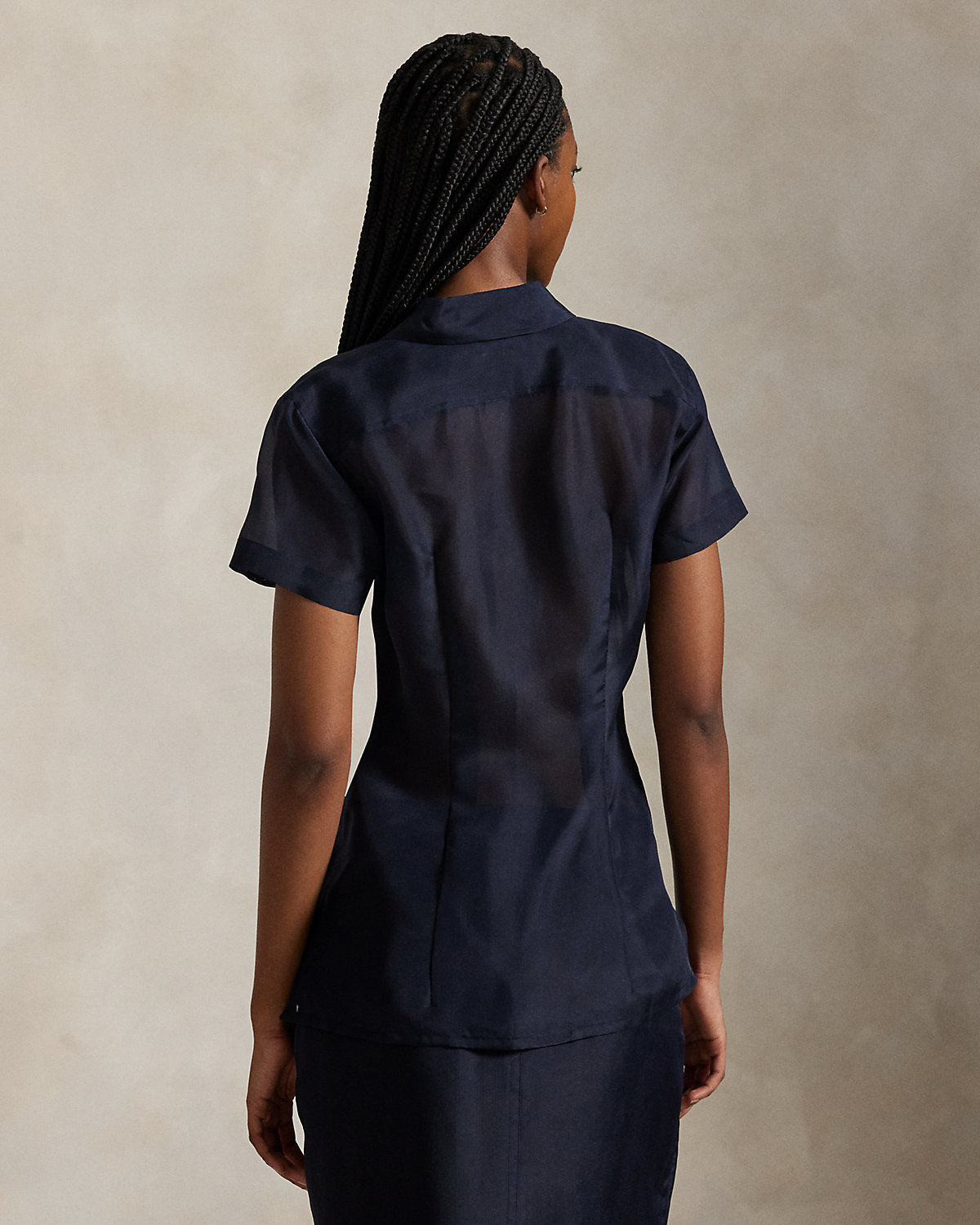 Silk Organza Shirt