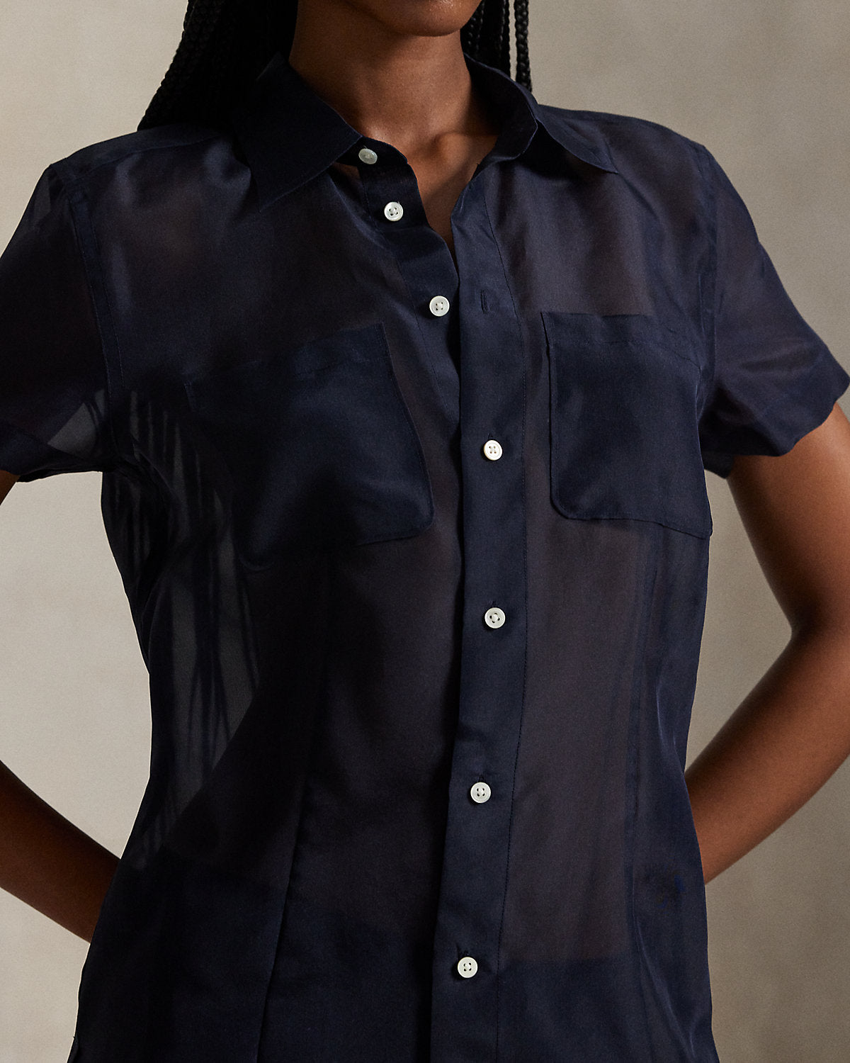Silk Organza Shirt
