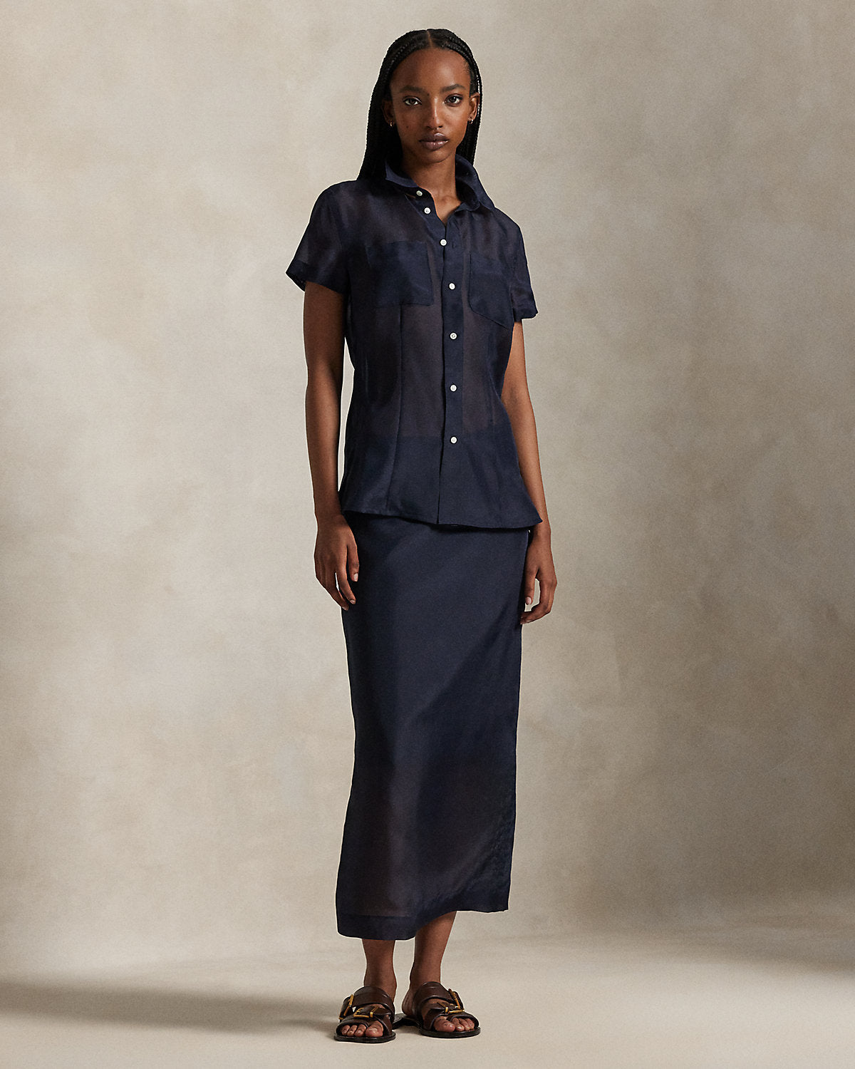 Silk Organza Shirt