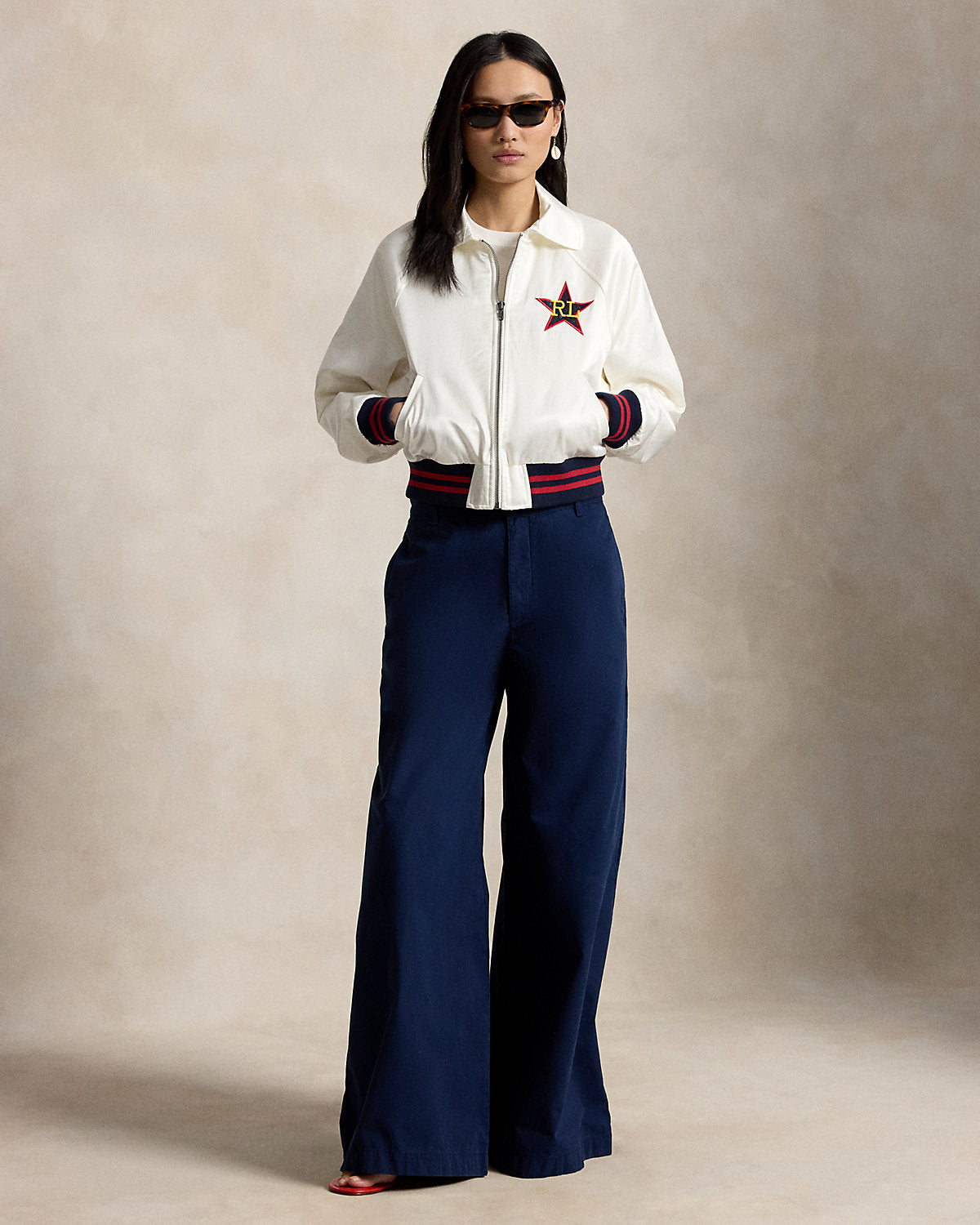 Logo Satin Jacket