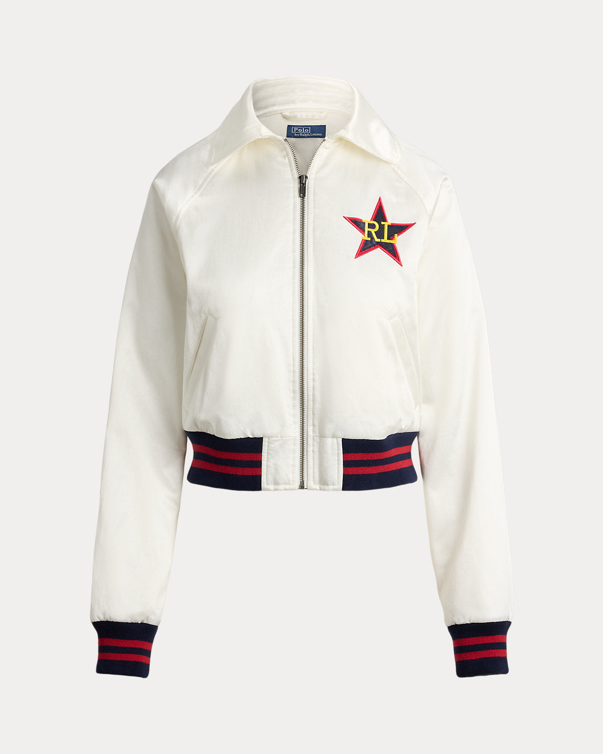 Logo Satin Jacket