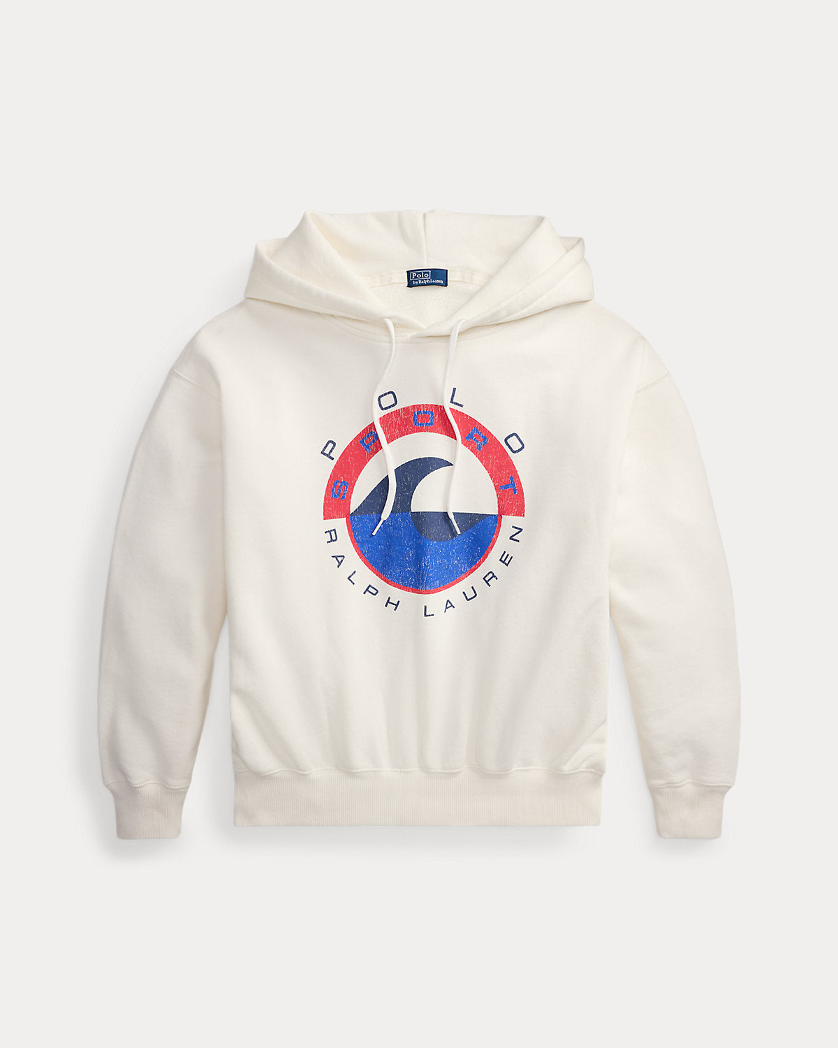 Wave-Logo Fleece Hoodie