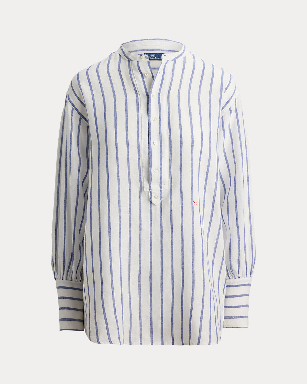 Women's Striped Linen Shirt