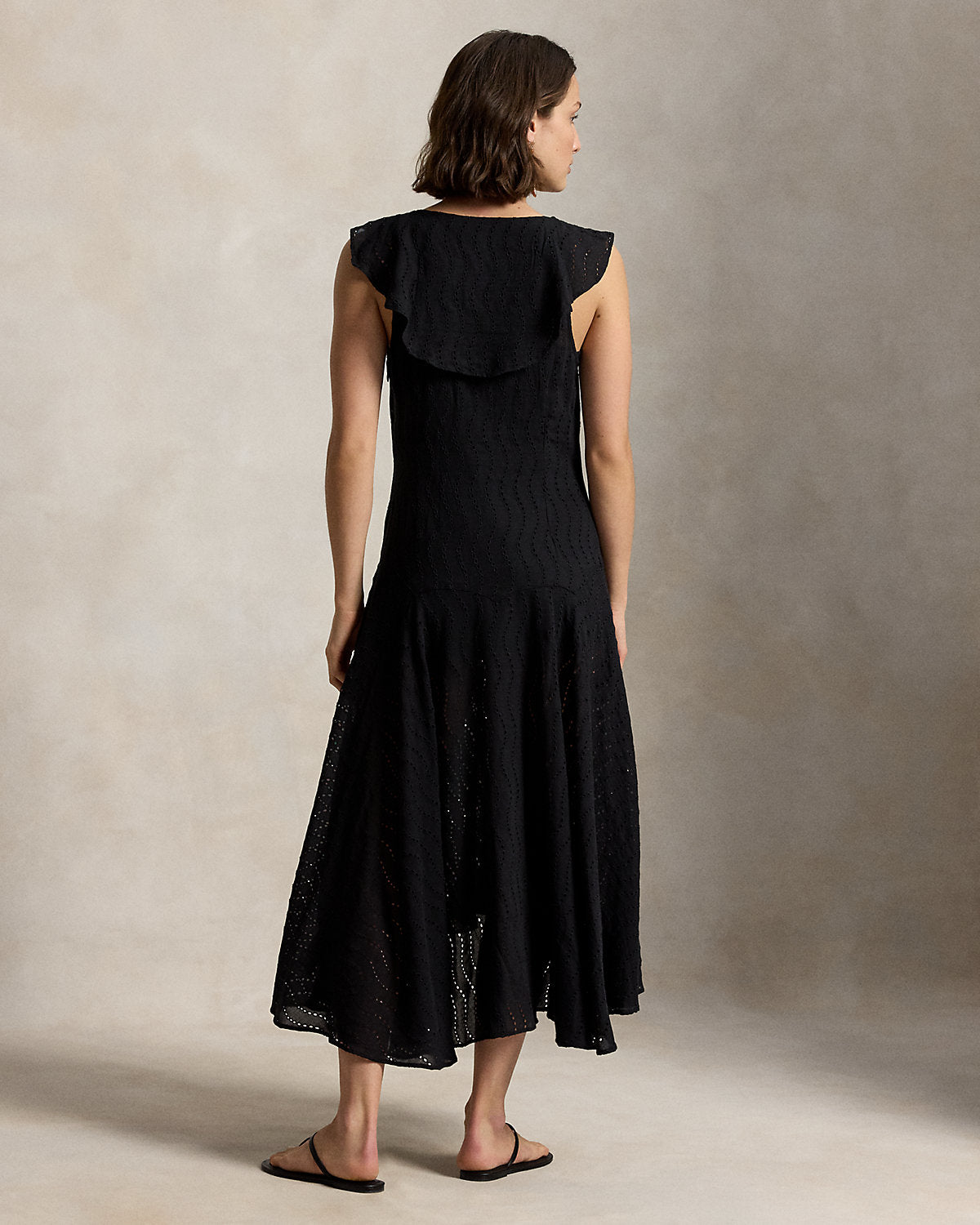 Eyelet Gauze Dress
