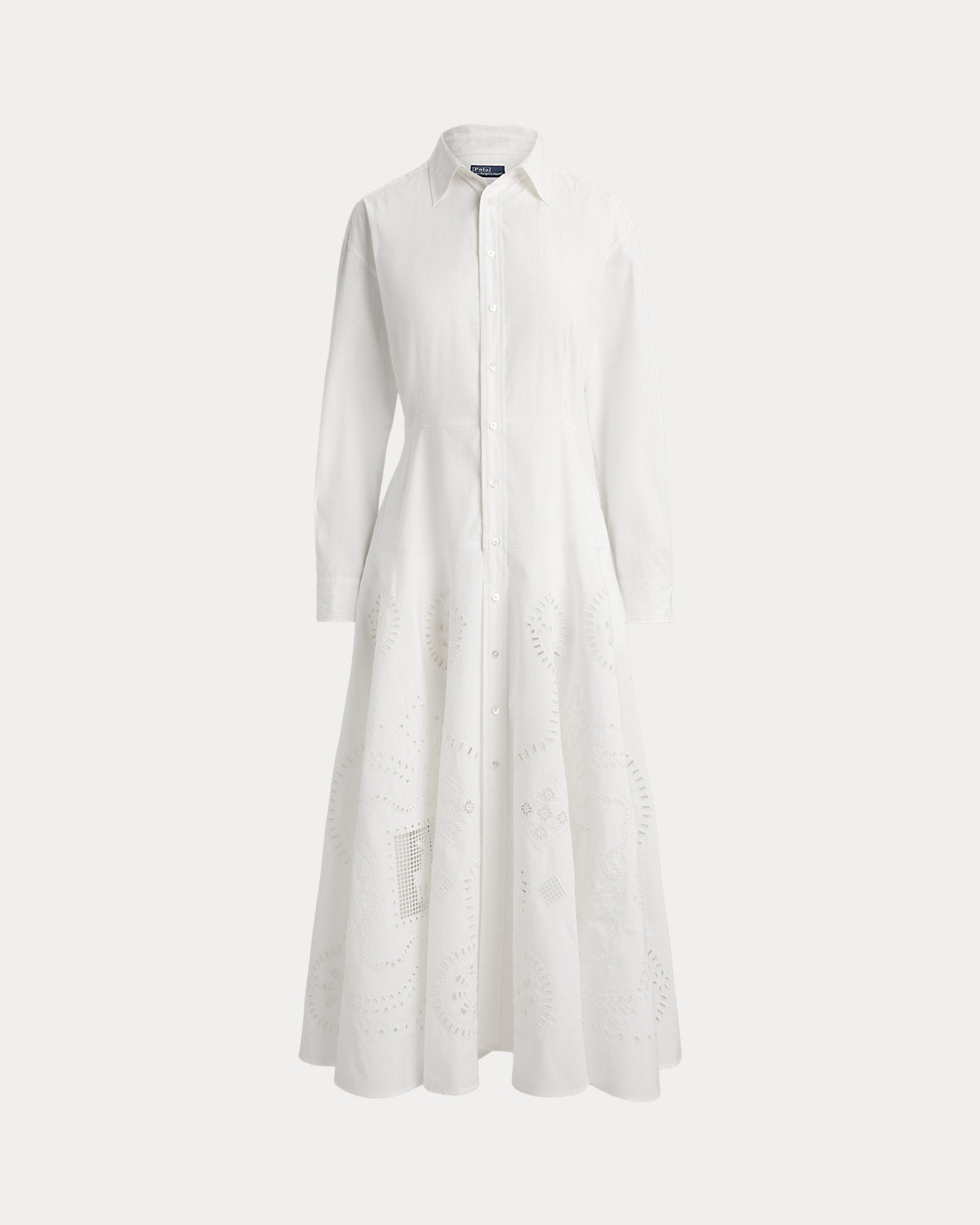 Cotton Eyelet Shirtdress