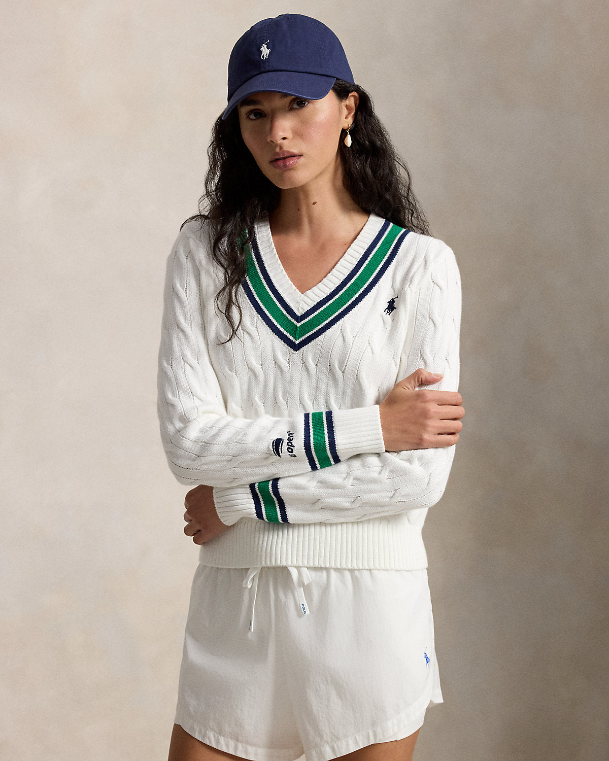 US Open Cotton Cricket Sweater