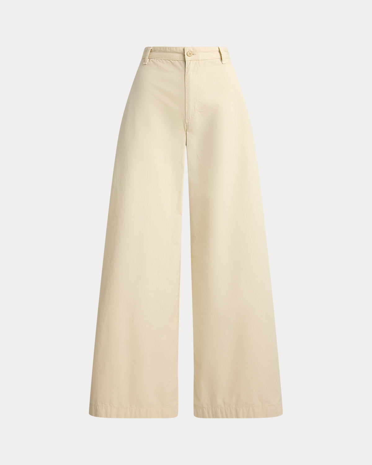 Cotton Relaxed Wide-Leg Pant