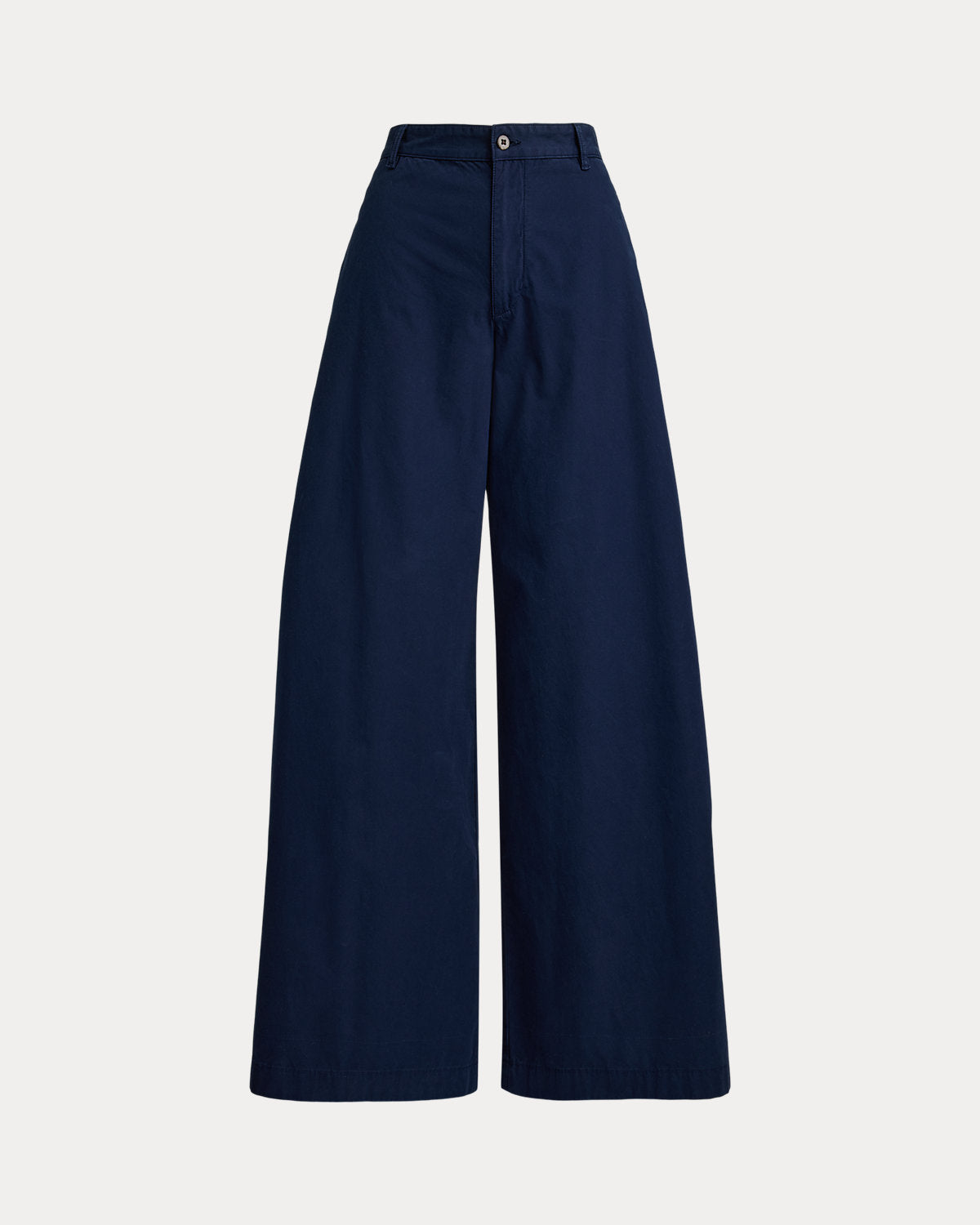 Cotton Relaxed Wide-Leg Pant