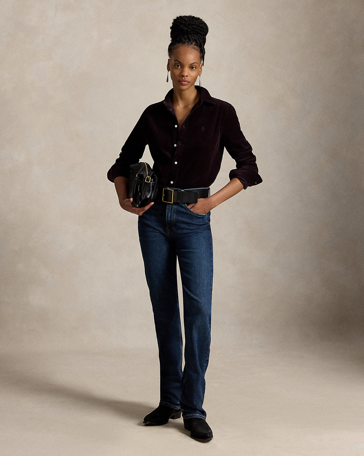 Classic Fit Cotton Corduroy Shirt