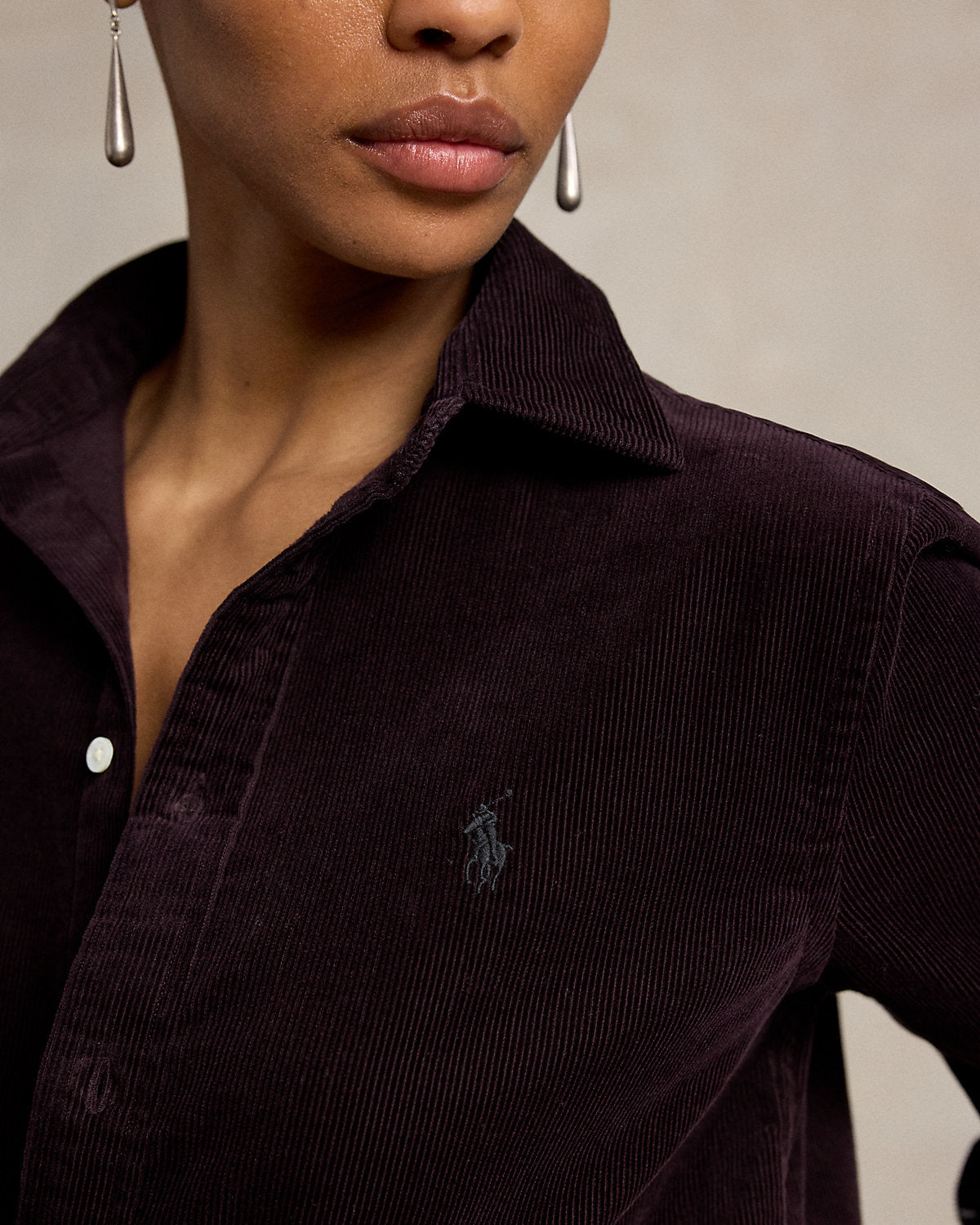 Classic Fit Cotton Corduroy Shirt