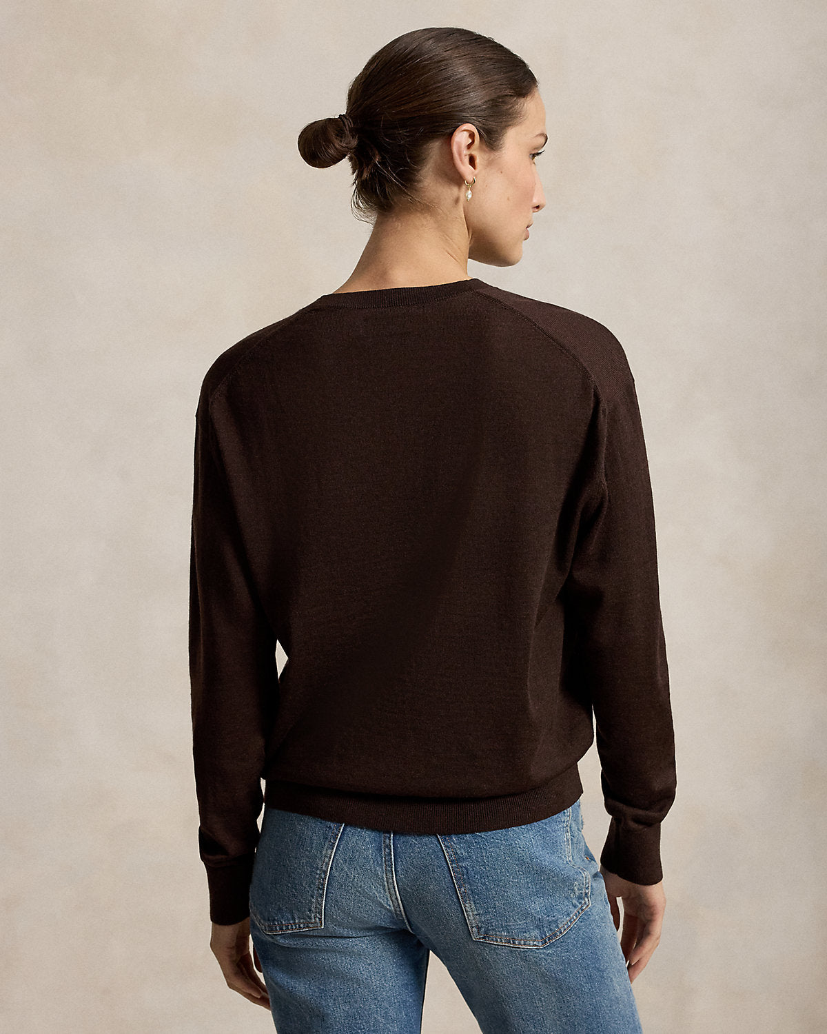 Wool V-Neck Sweater