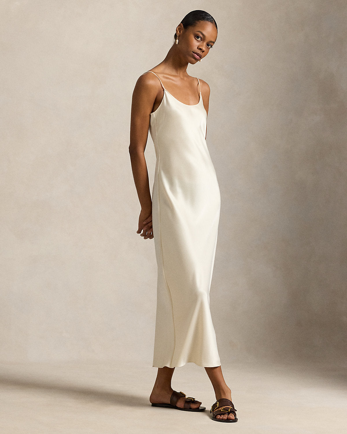 Satin Slip Dress