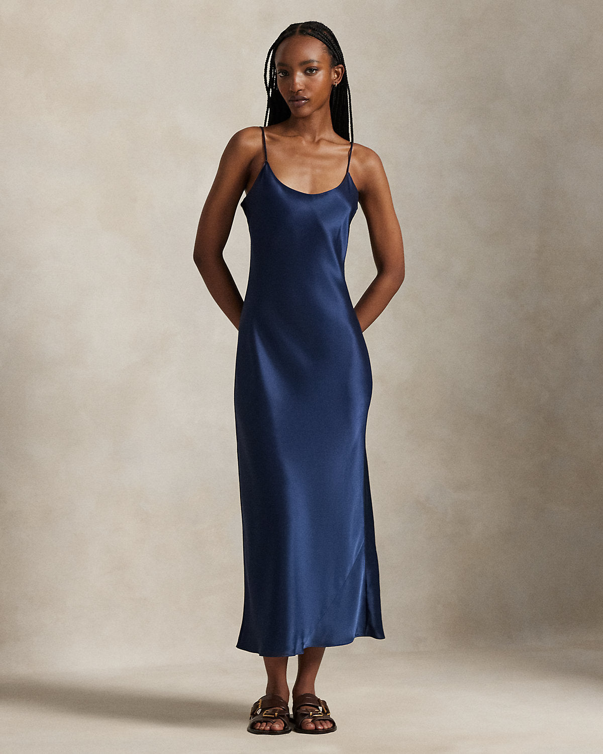 Satin Slip Dress