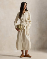 Polo Tan White