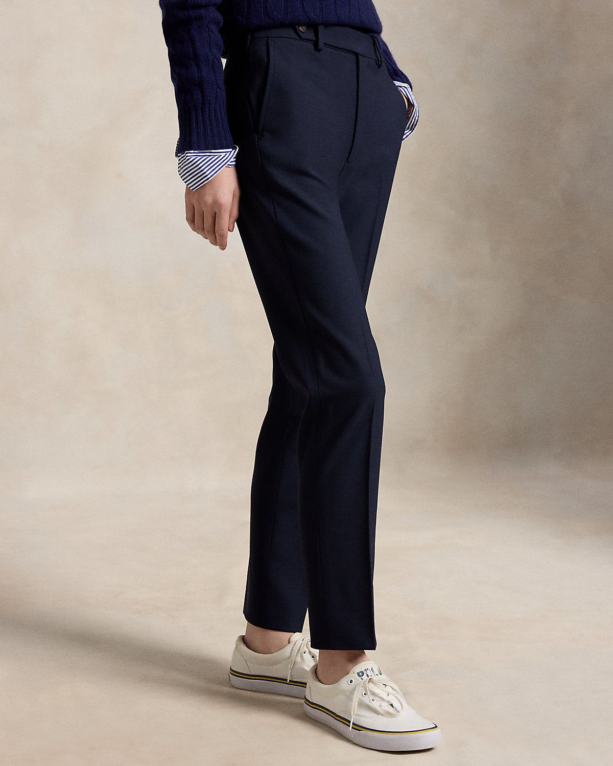Stretch-Wool Slim Pant
